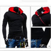 Fashion Fitness Side Zip Up Hooded Jacket