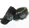 5 in 1 Survival Flint Fire Starter Paracord Whistle